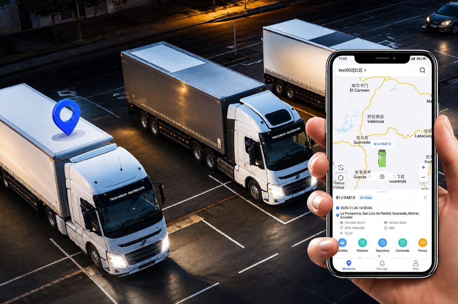 Instalación de GPS para Flotillas Vehiculares y Gestión de Flotas